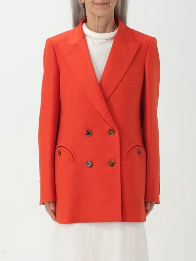 Blazé Milano Exit Everyday Wool Double-breasted Blazer In Purple