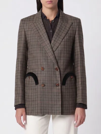 Blazé Milano Jacket Woman In Gray