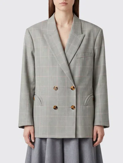 Blazé Milano Jacket Woman Color Beige In Gray