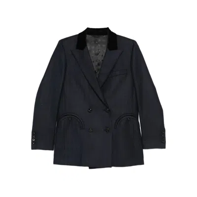 Blazé Milano Jackets Blue In Gray