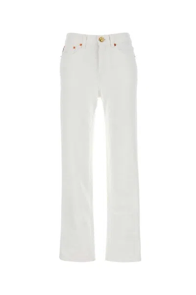 Blazé Milano Blaze Milano White Denim Clapotis Jeans