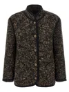 Blazé Milano Katara Curly Blazer In Brown