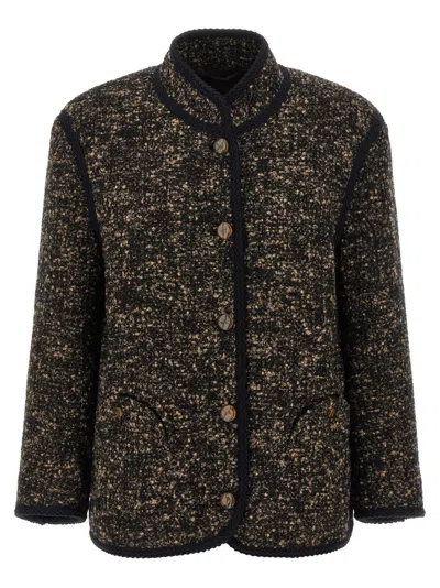 Blazé Milano 'katara Curly' Blazer In Black