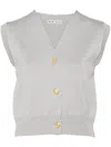 Blazé Milano Knitted Vest In 灰色