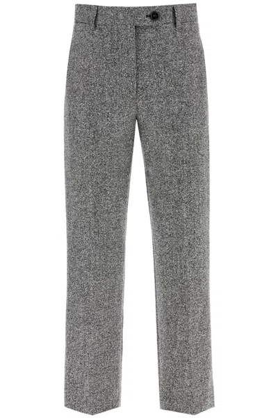 Blazé Milano 'koru Nana Virgin Wool Trousers In Grey