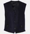 Blazé Milano Feral Waistcoat In Blue