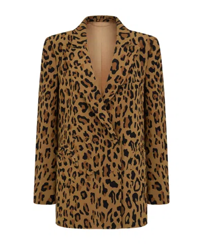 Blazé Milano Leopard-print Blazer