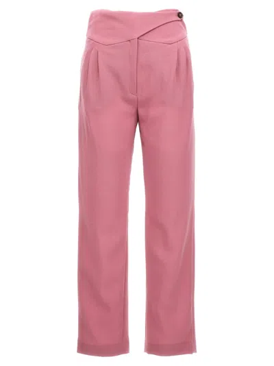 BLAZÉ MILANO LIGHT PINK COOL & EASY PANTS
