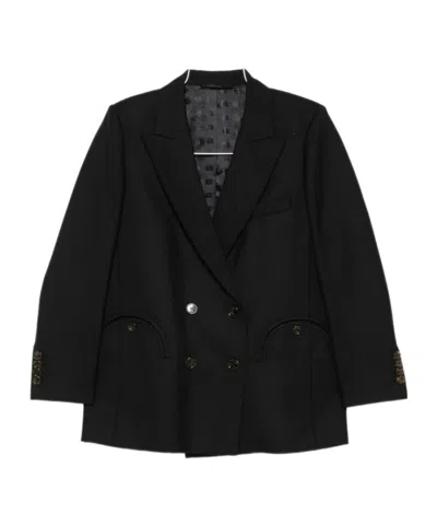 Blazé Milano Long Sleeve Casual Jacket In Black