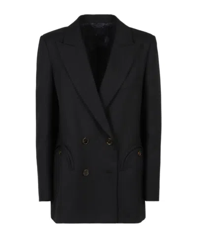 Blazé Milano Long-sleeved Suit Jacket In Black