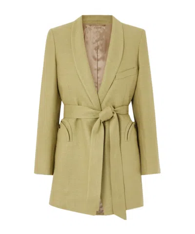 Blazé Milano Long-sleeved Suit Jacket In Green