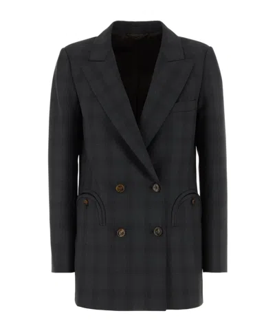 Blazé Milano Long-sleeve Blazer In Blue