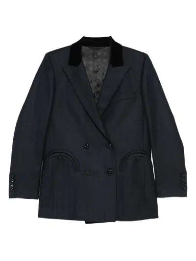 Blazé Milano `maine Everyday` Blazer In Blue