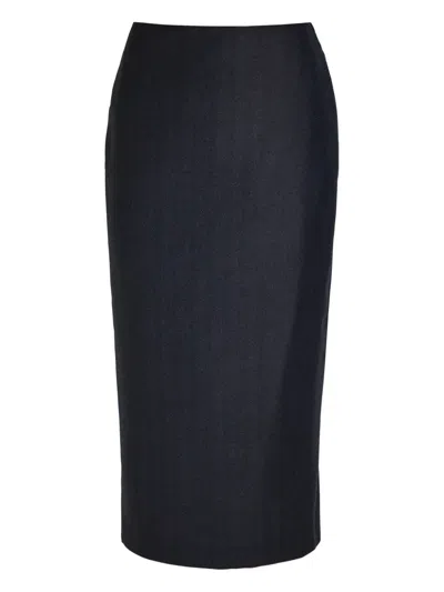 Blazé Milano Maine Sussex Pencil Skirt In Blue