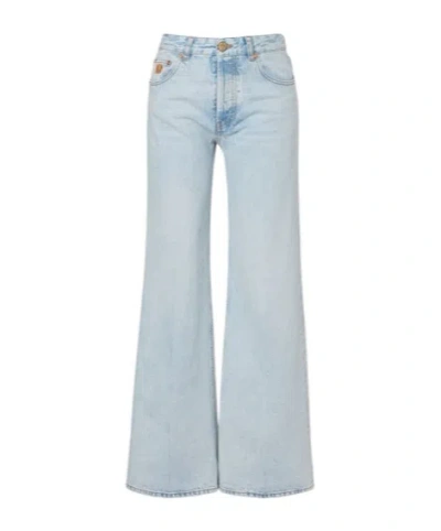 Blazé Milano Maline Straight Jeans In Animal Print