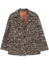 Blazé Milano Maritè Hunny Jacket In Braun