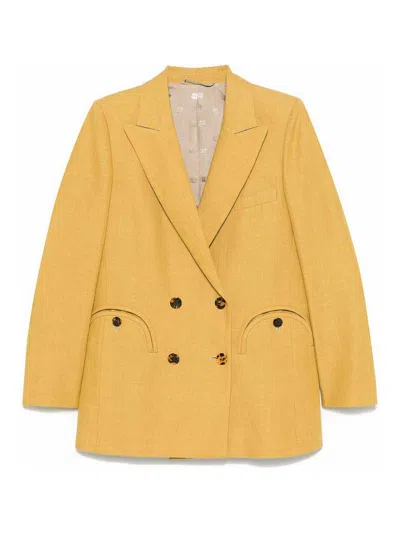 BLAZÉ MILANO BLAZER - AMARILLO CLARO
