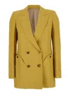 Blazé Milano Midday Sun Blazer In Yellow