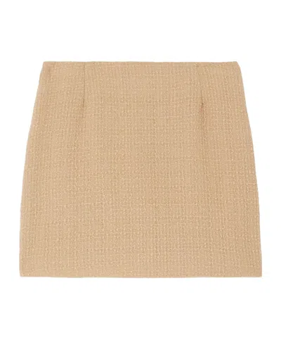 Blazé Milano Mini Skirt In Brown