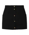 Blazé Milano Missy Appaloosa Mini Skirt In Black