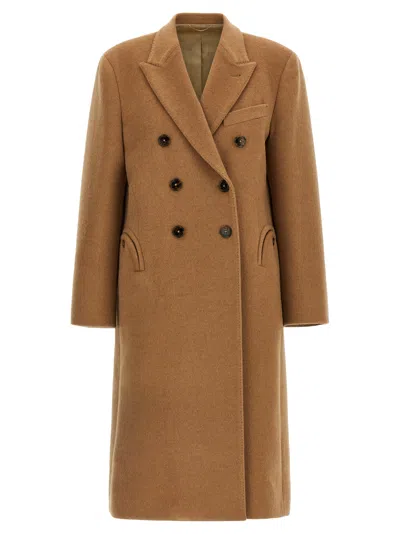 Blazé Milano Mylius Double-breasted Coat In Brown