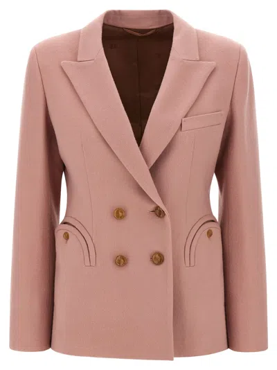 Blazé Milano Mystere Charmer Blazer In Pink