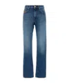 Blazé Milano Nariida Norico Straight High Rise Jeans In Blue