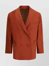 Blazé Milano Nightbreak Dehel Blazer Back Slit In Brown