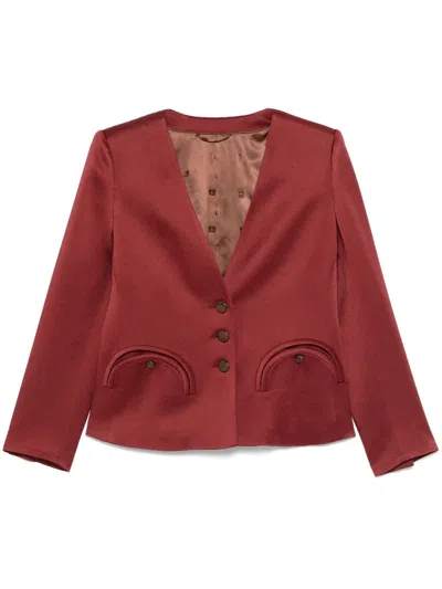 Blazé Milano Novalis Blazer In Red
