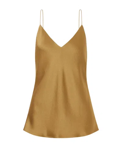 Blazé Milano Novalis Manipur Crepon Tank In Brown