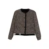 Blazé Milano Button-down Jacket In Gray