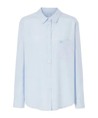 Blazé Milano Pajot Anabas Embroidered Shirt In Blue