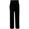 Blazé Milano Exclusive Jealousy Fox Velvet Pants In Black