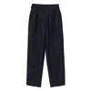 Blazé Milano Casual Trousers With Belt Loops In Black