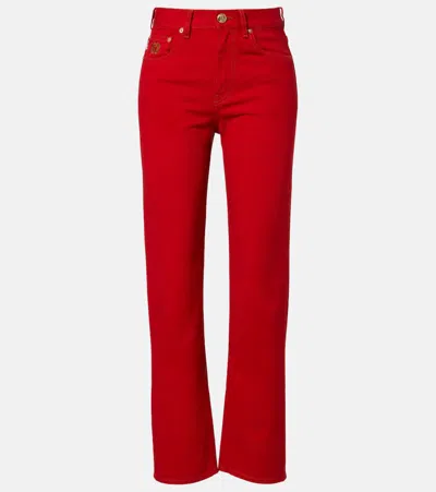 Blazé Milano Paso Slim Jeans In Red