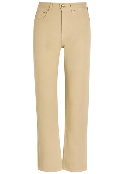 Blazé Milano Blaze Milano Paso Slim-leg Jeans In Beige