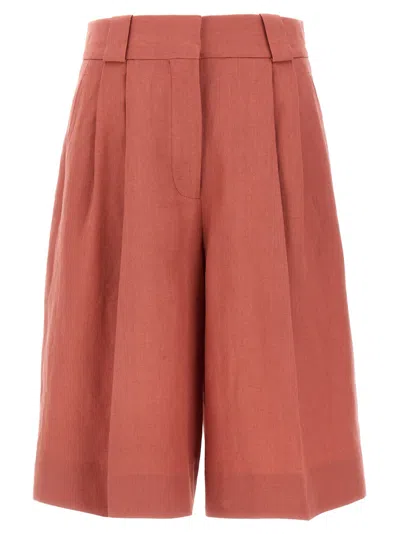 BLAZÉ MILANO PINK MIDDAY SUN HUSUL BERMUDA SHORTS
