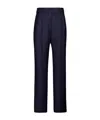 Blazé Milano Fox First Class Navy Trousers Blue In Black