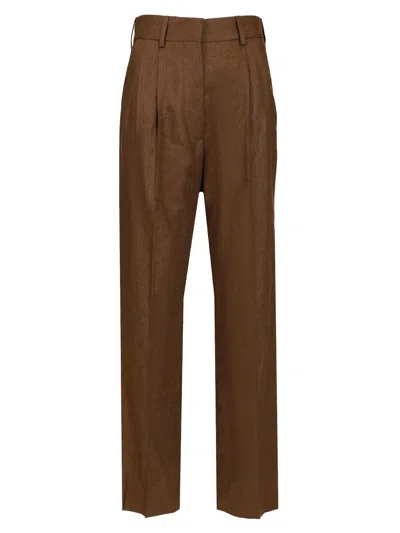 Blazé Milano Renard Fox Pants Trousers Brown