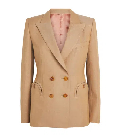 Blazé Milano Blaze Milano Renegade Charmer Blazer In Nude