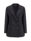 Blazé Milano Resolute Everyday Blazer Jacket In Black