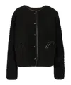 Blazé Milano Gliss Reversible Leather-trimmed Shearling Jacket