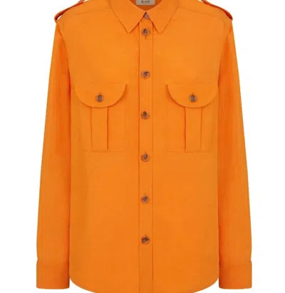 Blazé Milano Rox Star Berber Shirt In Orange