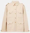 Blazé Milano Nariida Maya Sahariana Jacket In Beige