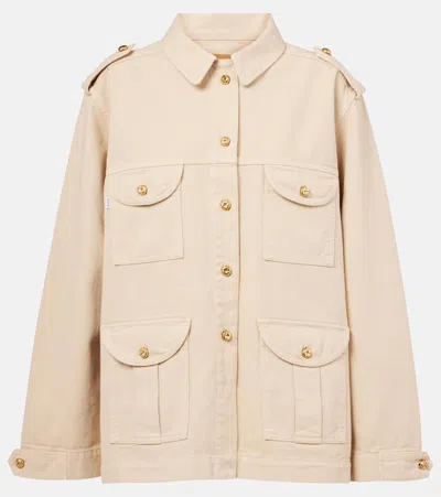 Blazé Milano Nariida Maya Sahariana Jacket In Beige