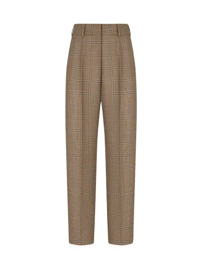 Blazé Milano `saona Fox` Pants In Beige