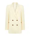 Blazé Milano Odin Everynight Linen Blazer In White