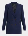 Blazé Milano Savannah Double-breasted Everyday Blazer