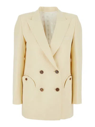 Blazé Milano Blaze Milano Women Savannah Everyday Blazer In Neutral