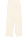 Blazé Milano Savannah Fox Straight Trousers In 黄色